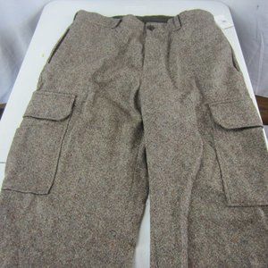 Men's Orvis wool flat front pants NEW Sz 34x35